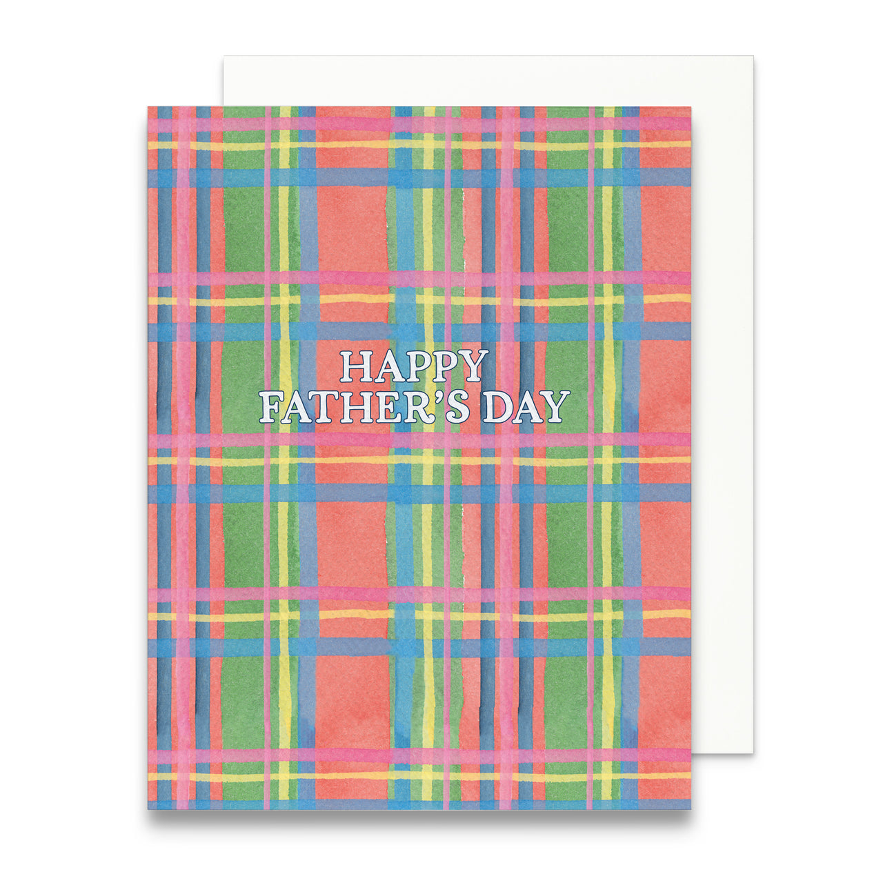 Plaid Father's Day Greeting Card