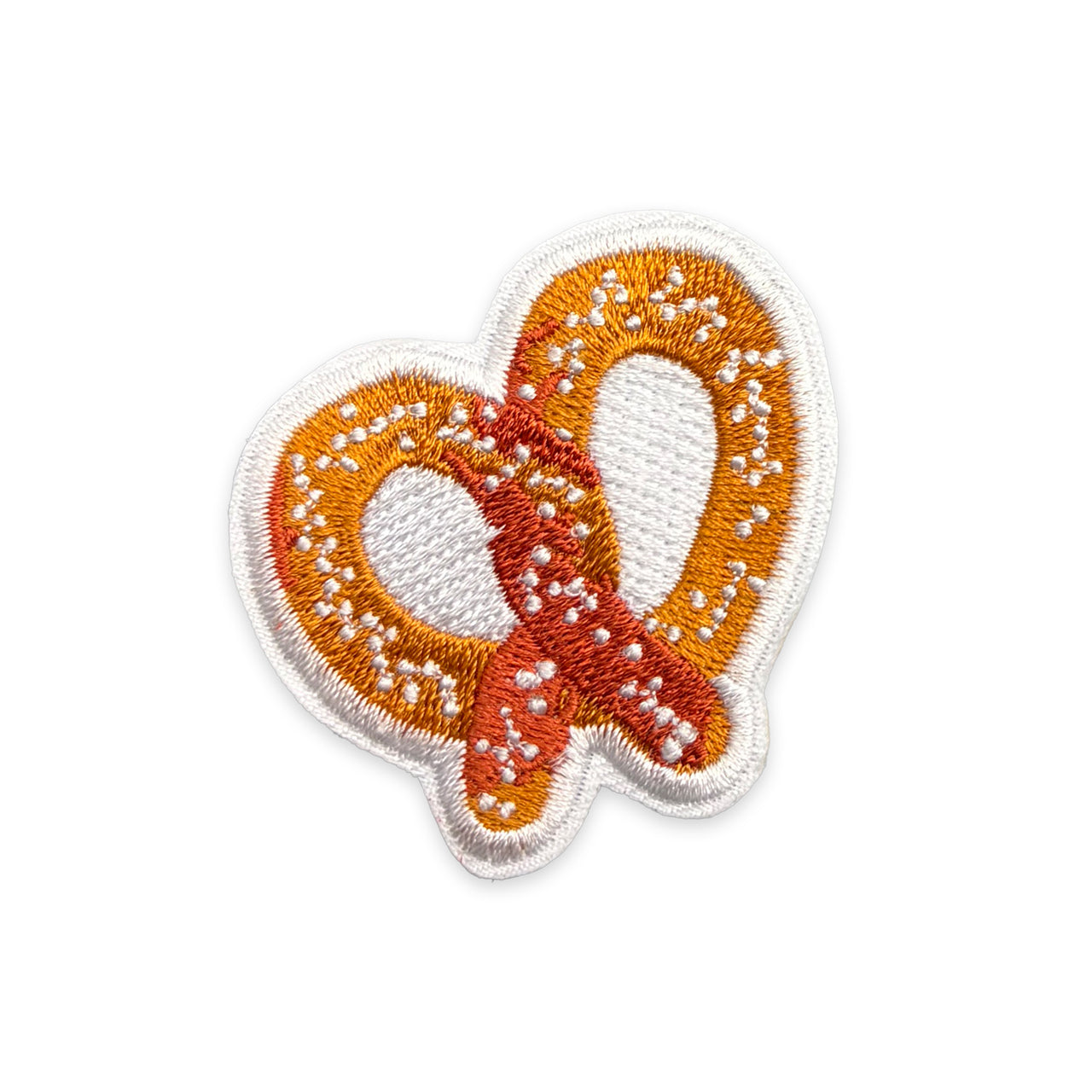 Pretzel Iron-On Patch