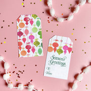 Retro Ornaments Holiday Gift Tags by Gert & Co