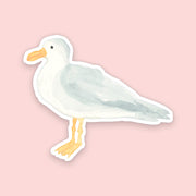 Watercolor Seagull Sticker
