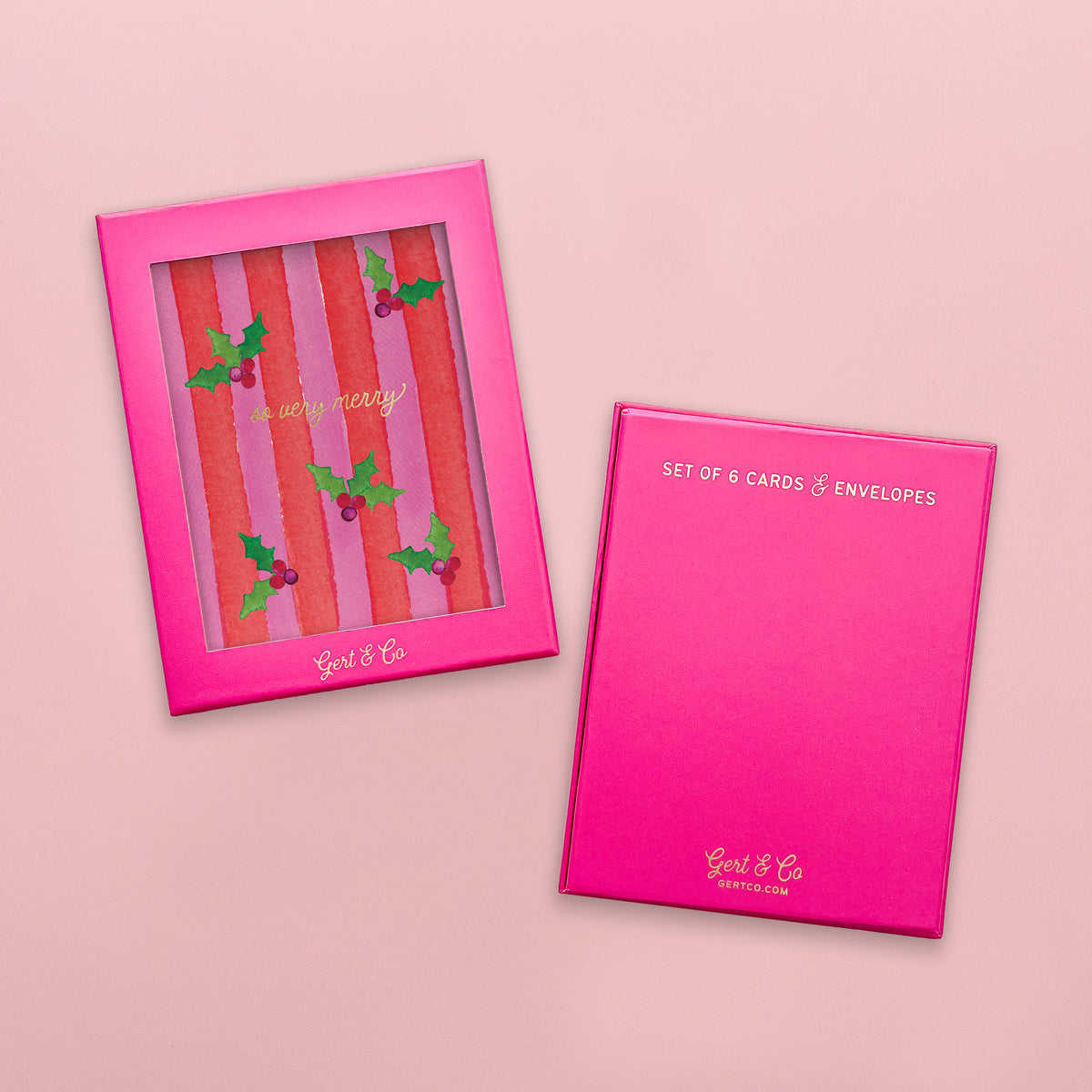 So Very Merry Holiday Greeting Cards, Set of 6