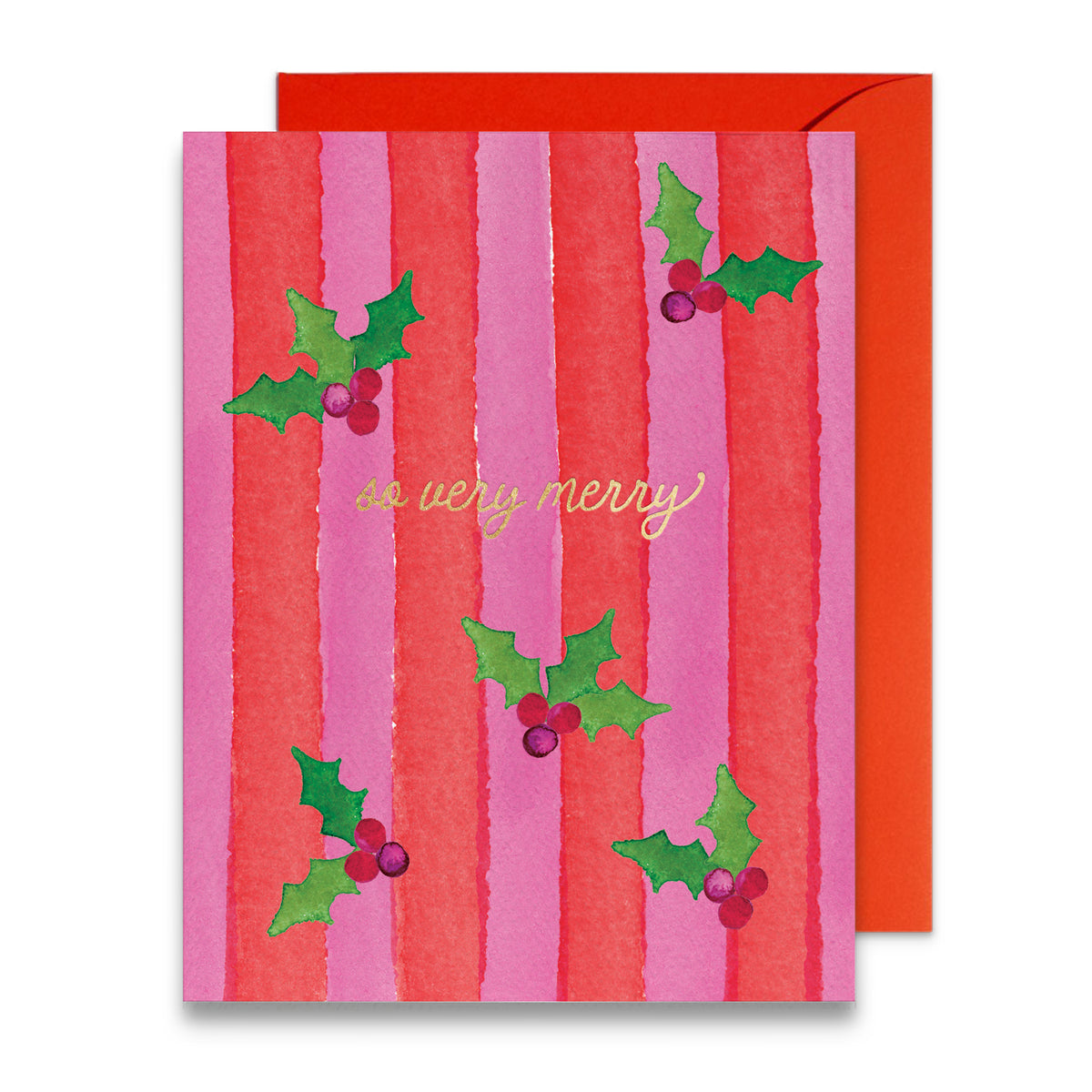 So Very Merry Holiday Greeting Cards, Set of 6