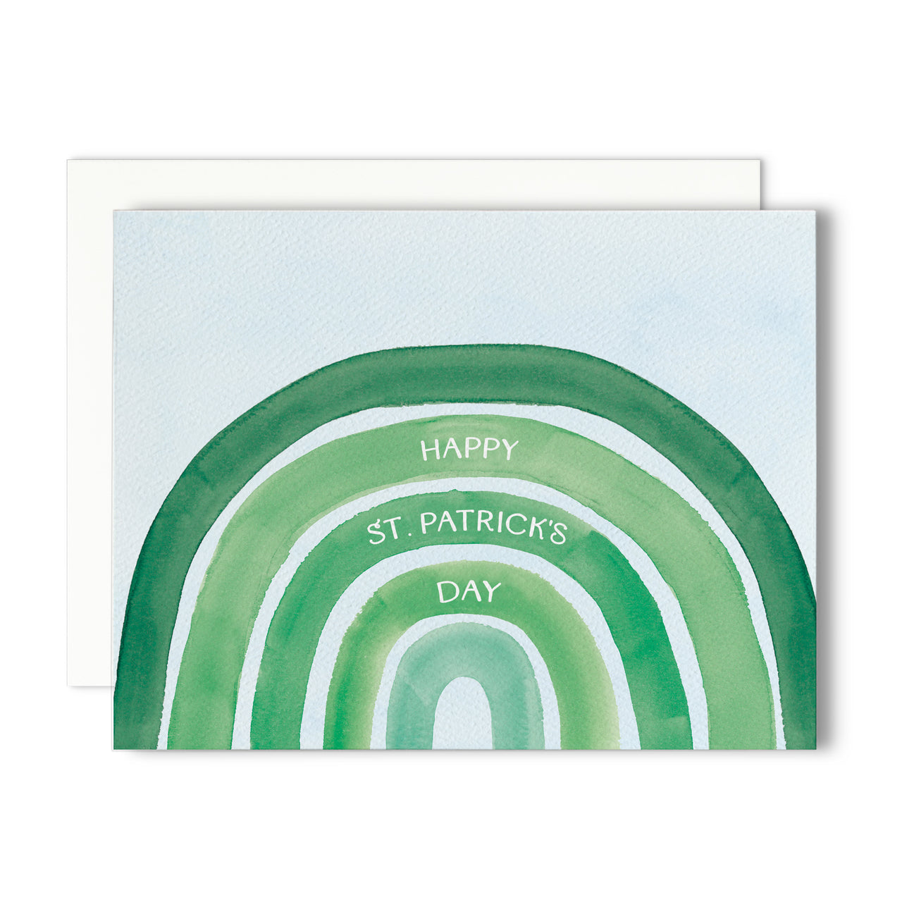 Happy St. Patrick's Day Rainbow Greeting Card