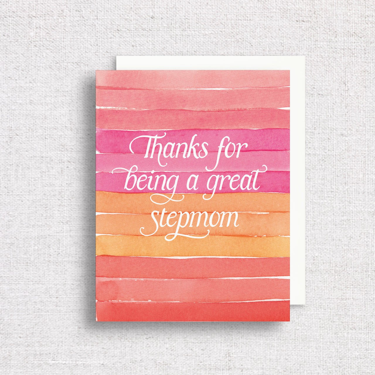 Thanks for Being a Great Stepmom Greeting Card by Gert & Co