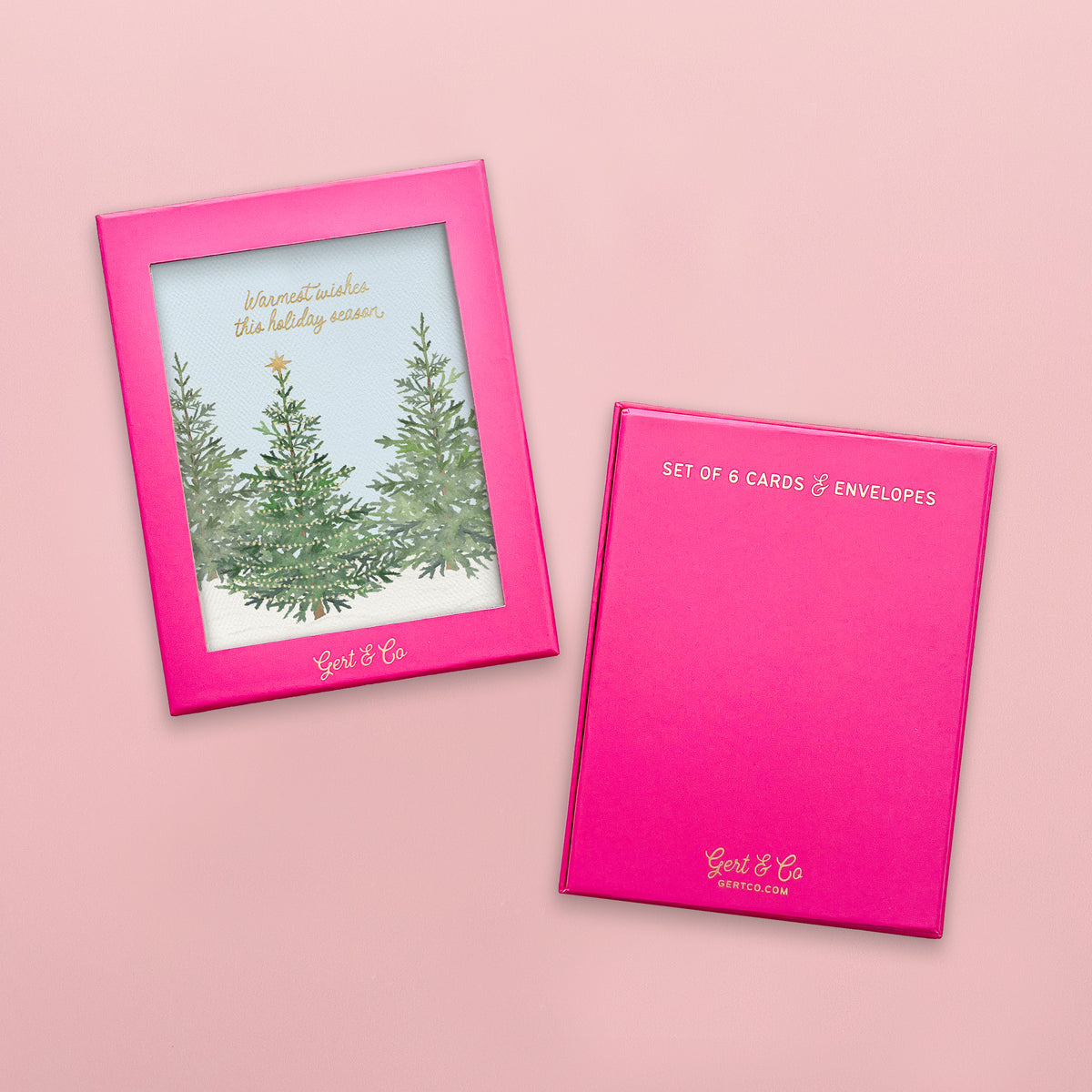 Warmest Wishes Woodland Greeting Cards, Set of 6