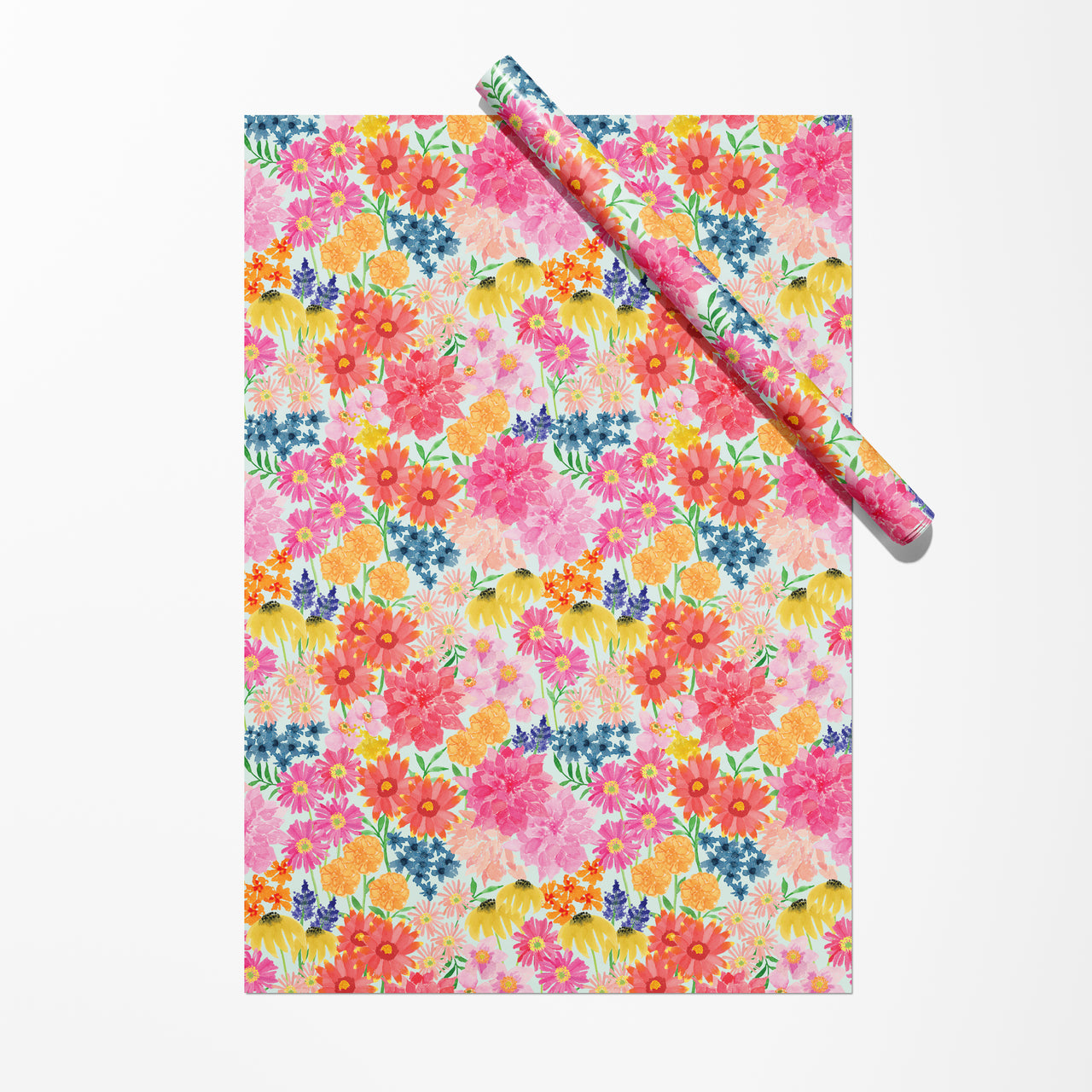 Bright Wildflowers Gift Wrap