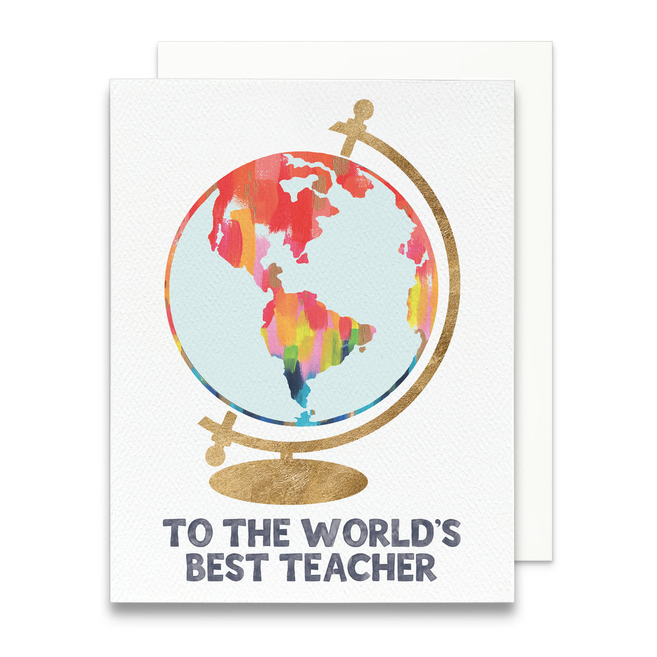 World's Best Teacher Greeting Card