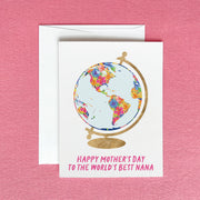 World's Best Nana Greeting Card by Gert & Co