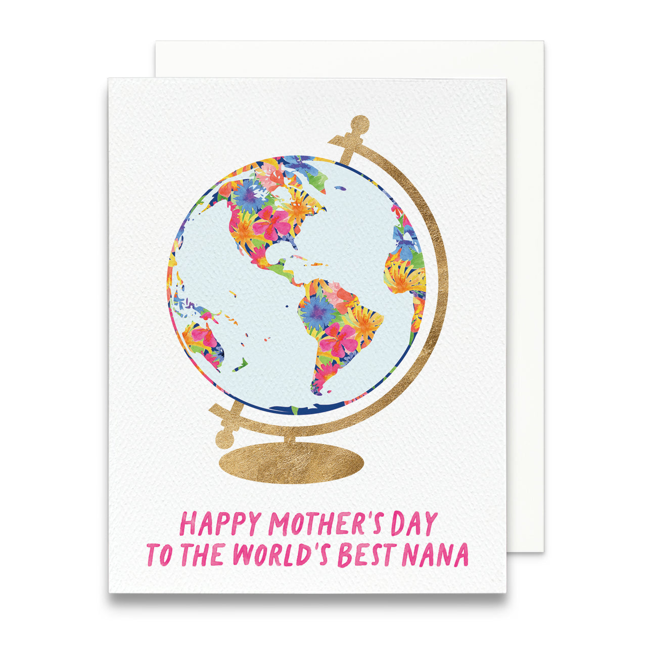 World's Best Nana Greeting Card