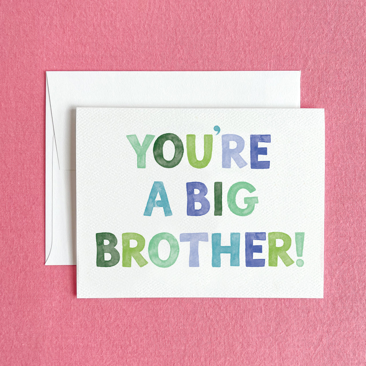 You're a Big Brother Greeting Card by Gert & Co