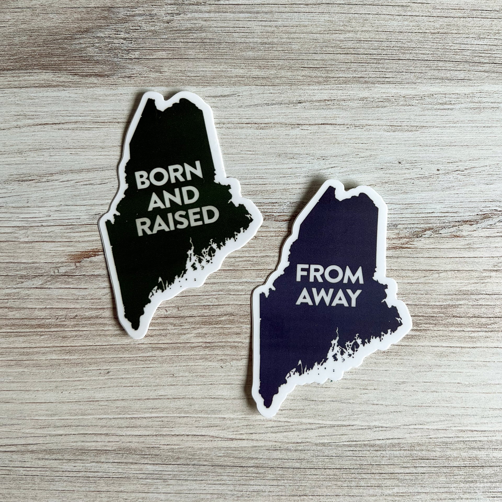 'From Away' Maine Sticker by Gert & Co