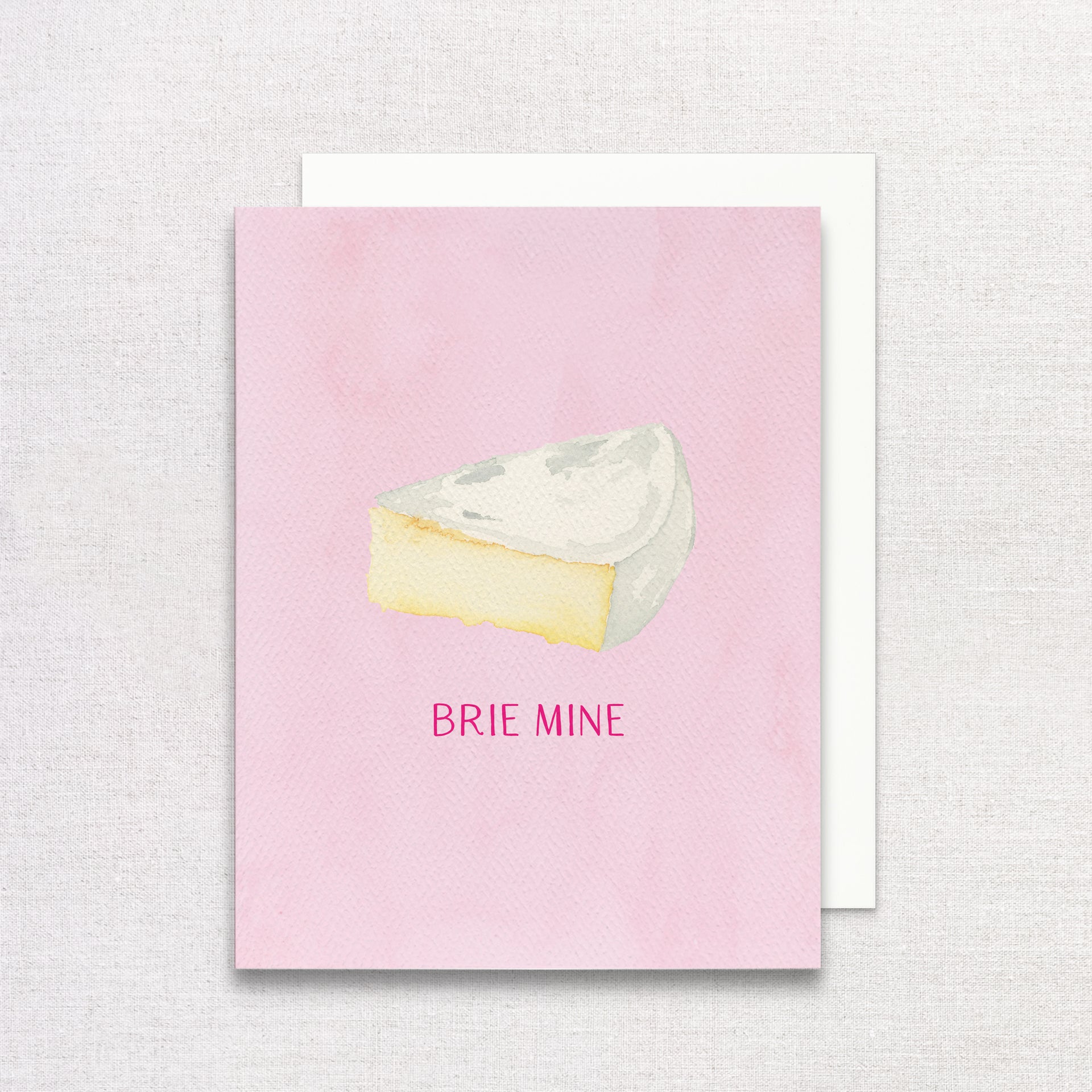 Brie Mine Greeting Card by Gert & Co