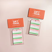 Christmas Stripes Holiday Gift Tags by Gert & Co