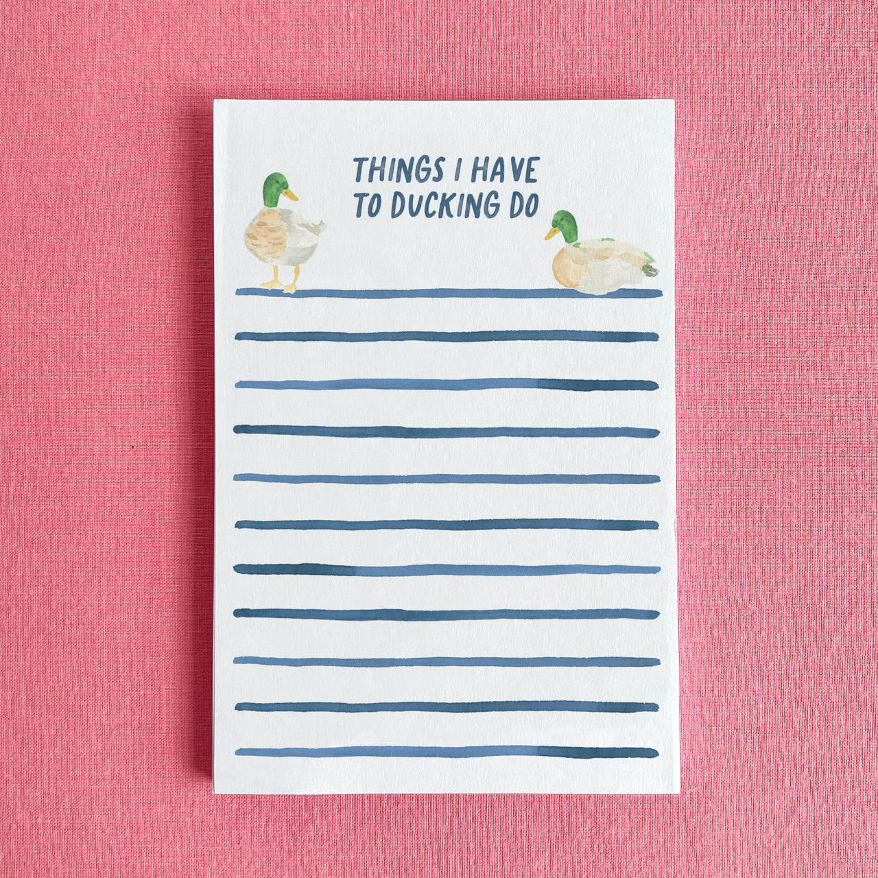Things I Have To Ducking Do Notepad