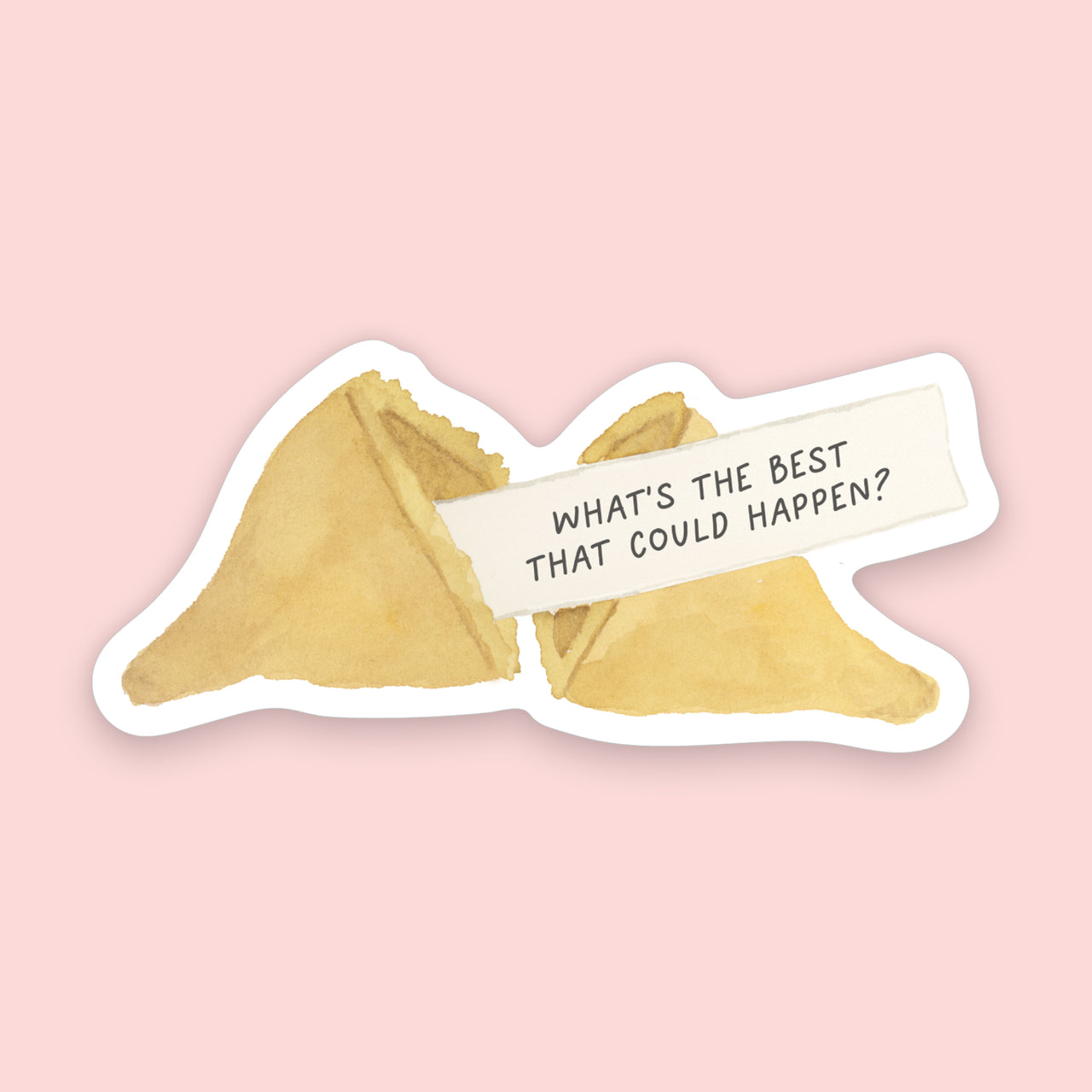 Fortune Cookie Sticker by Gert & Co