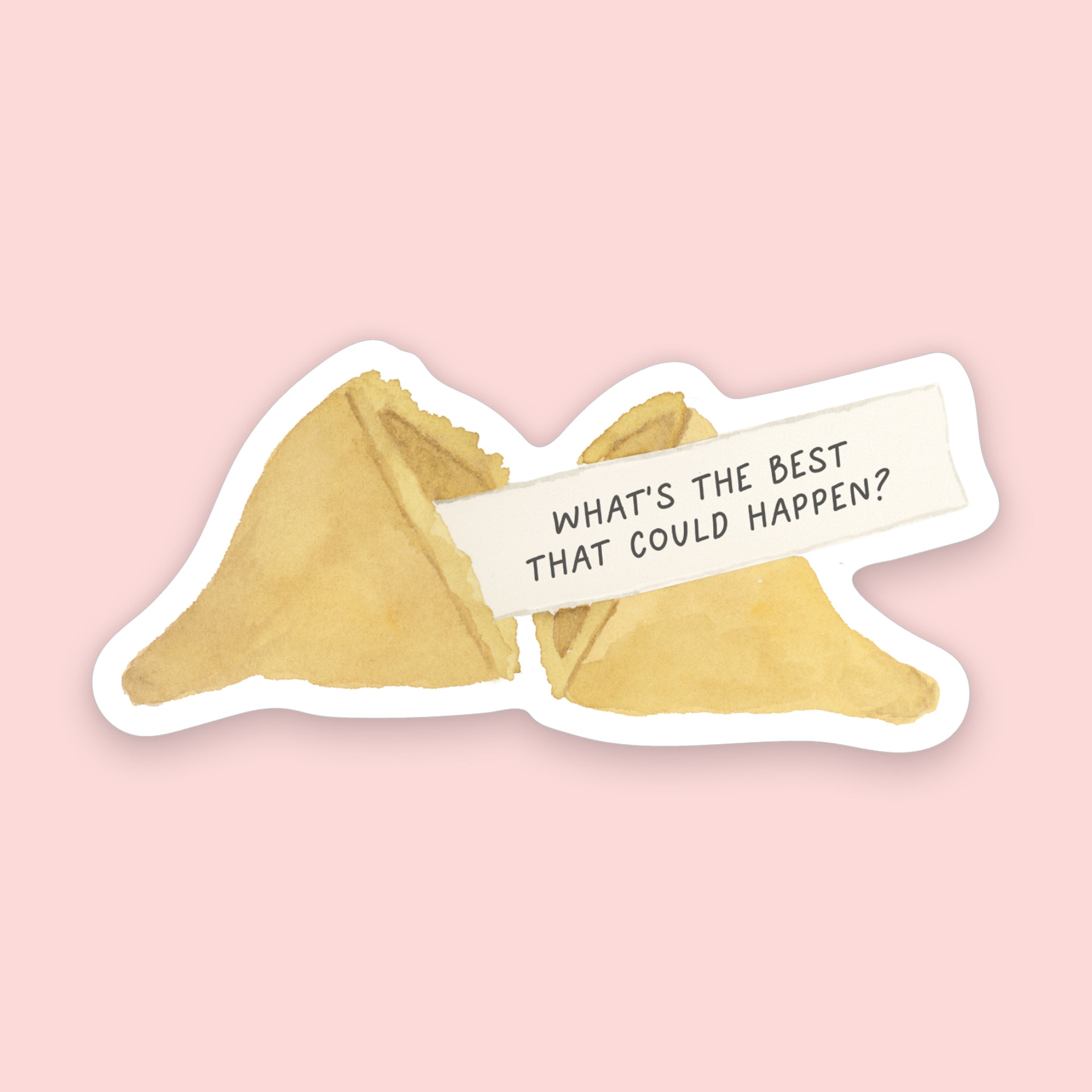 Fortune Cookie Sticker by Gert & Co