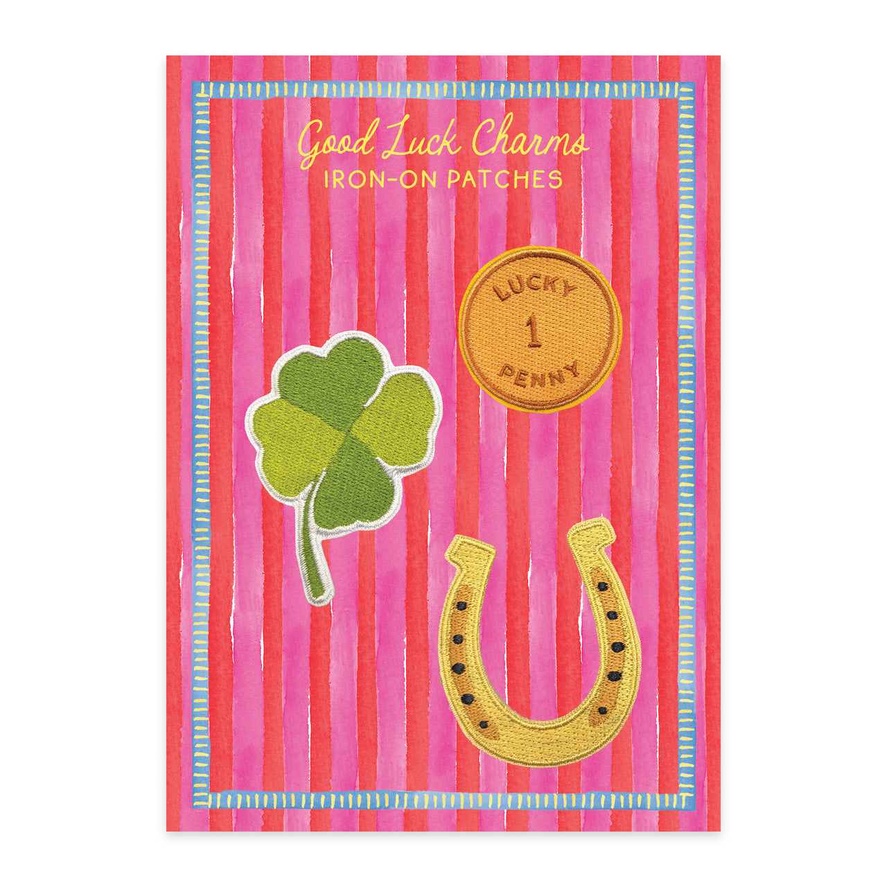 Good Luck Charms Iron-On Patch Set