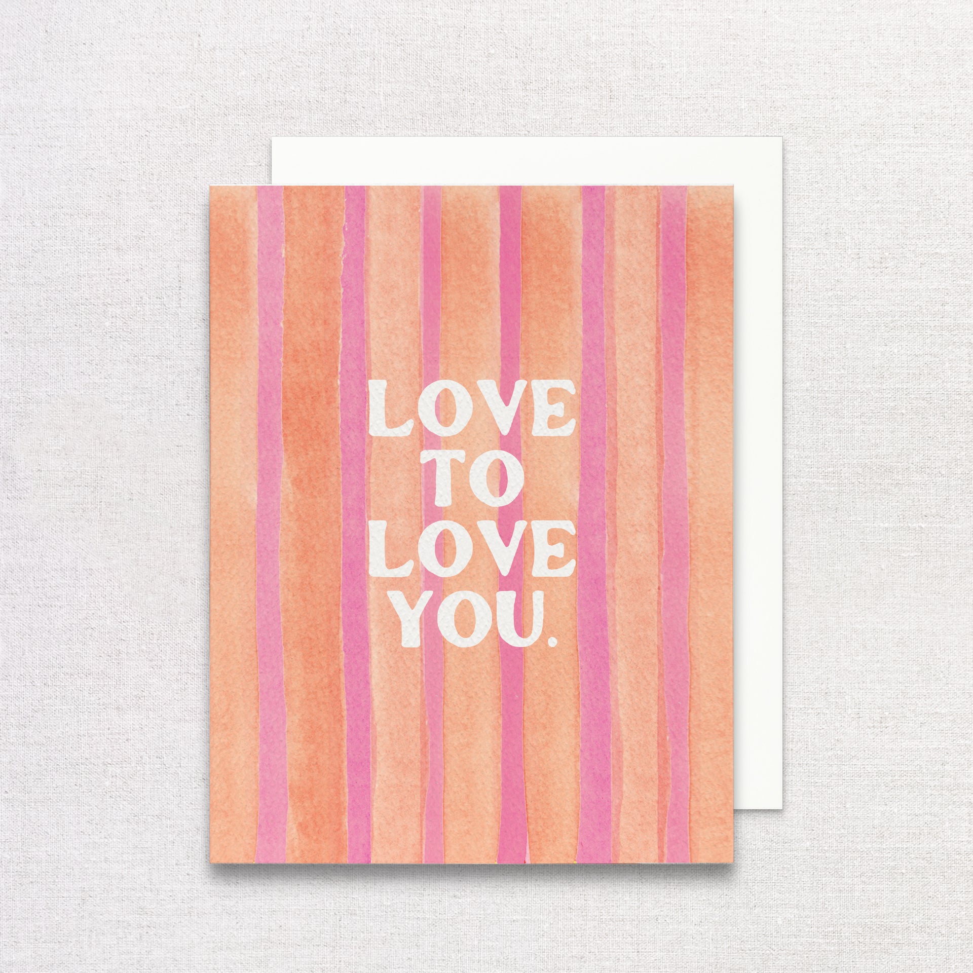Love to Love You Greeting Card by Gert & Co