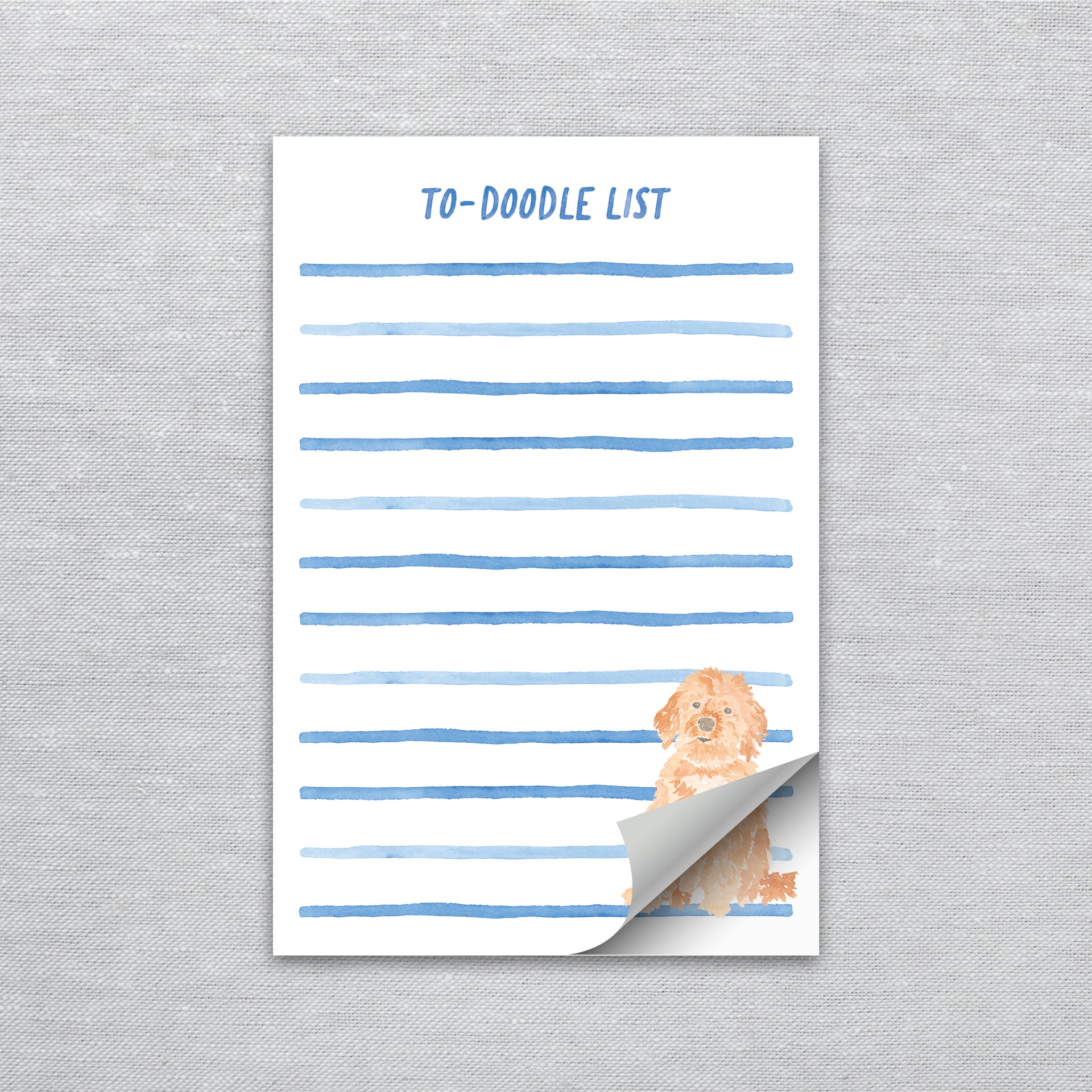 To-Doodle Goldendoodle Notepad by Gert & Co