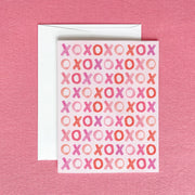 X's and O's Greeting Card by Gert & Co