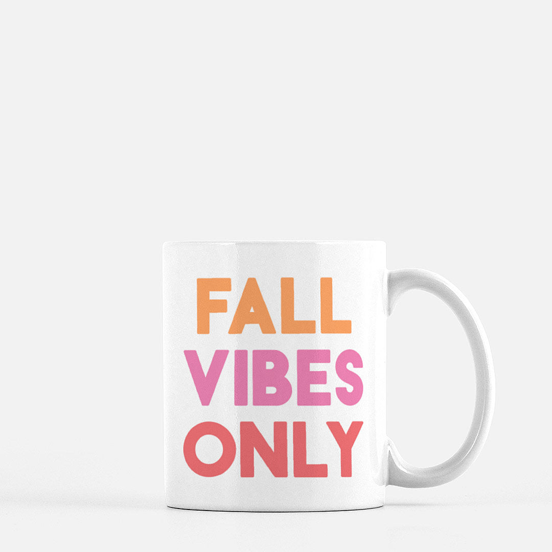 'Fall Vibes Only' Coffee Mug
