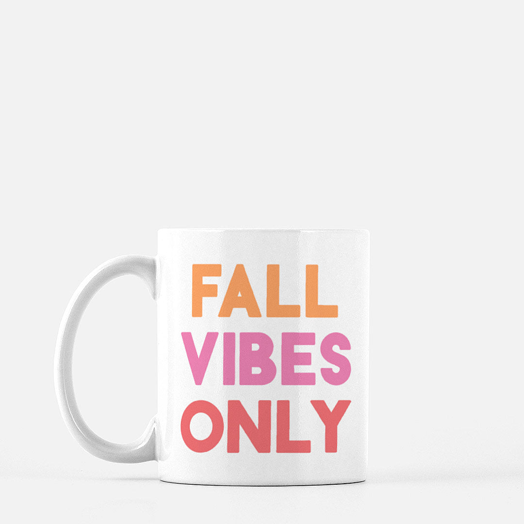 'Fall Vibes Only' Coffee Mug
