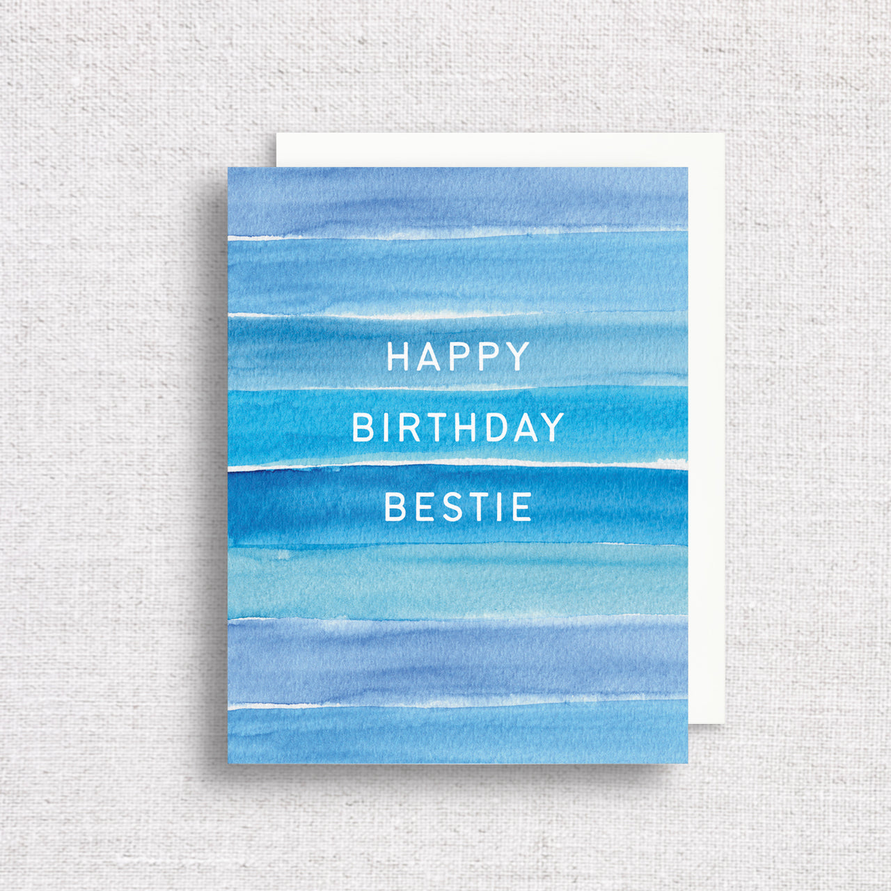 Happy Birthday Bestie Greeting Card by Gert & Co