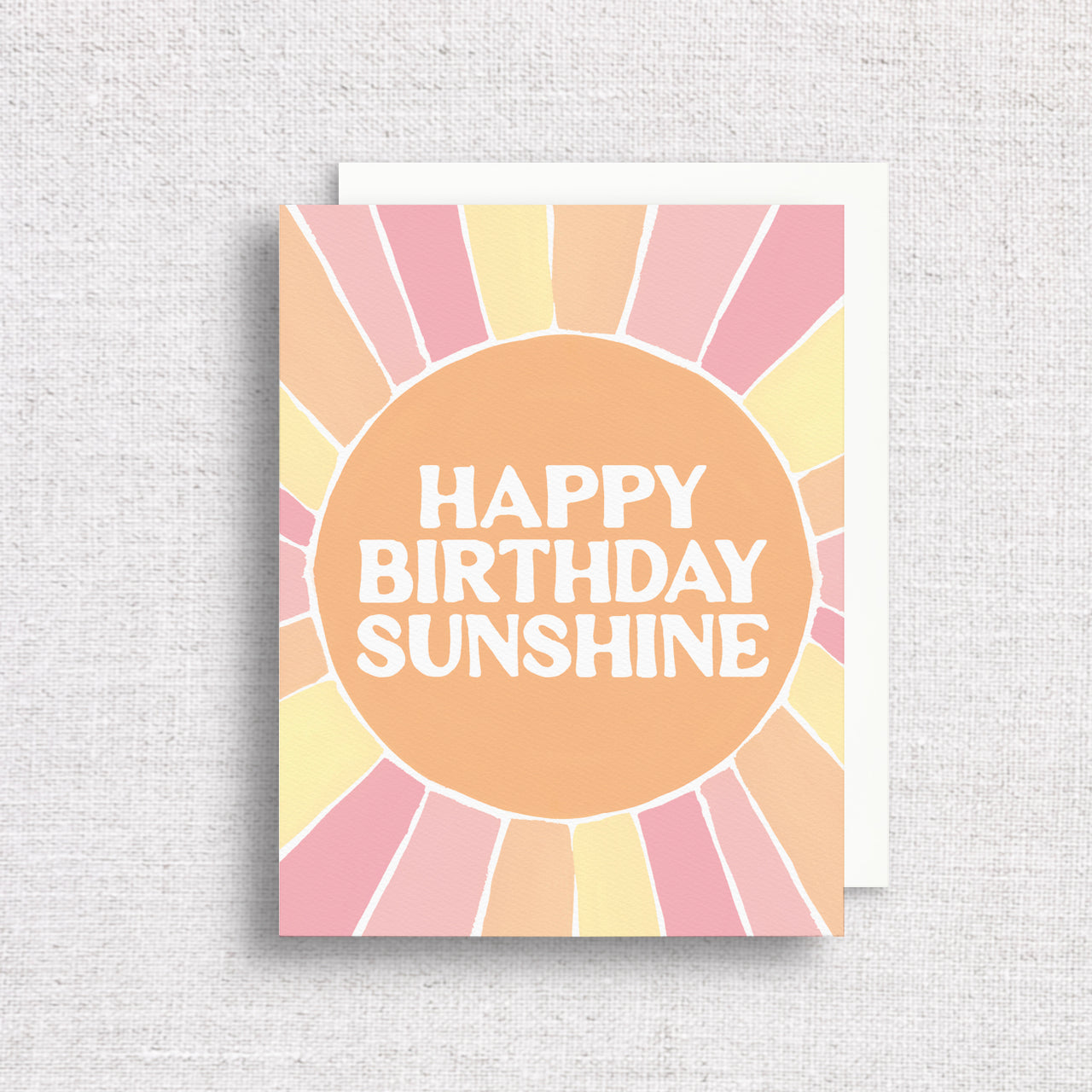 Happy Birthday Sunshine Greeting Card by Gert & Co