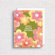'Have a Groovy Birthday' Greeting Card by Gert & Co