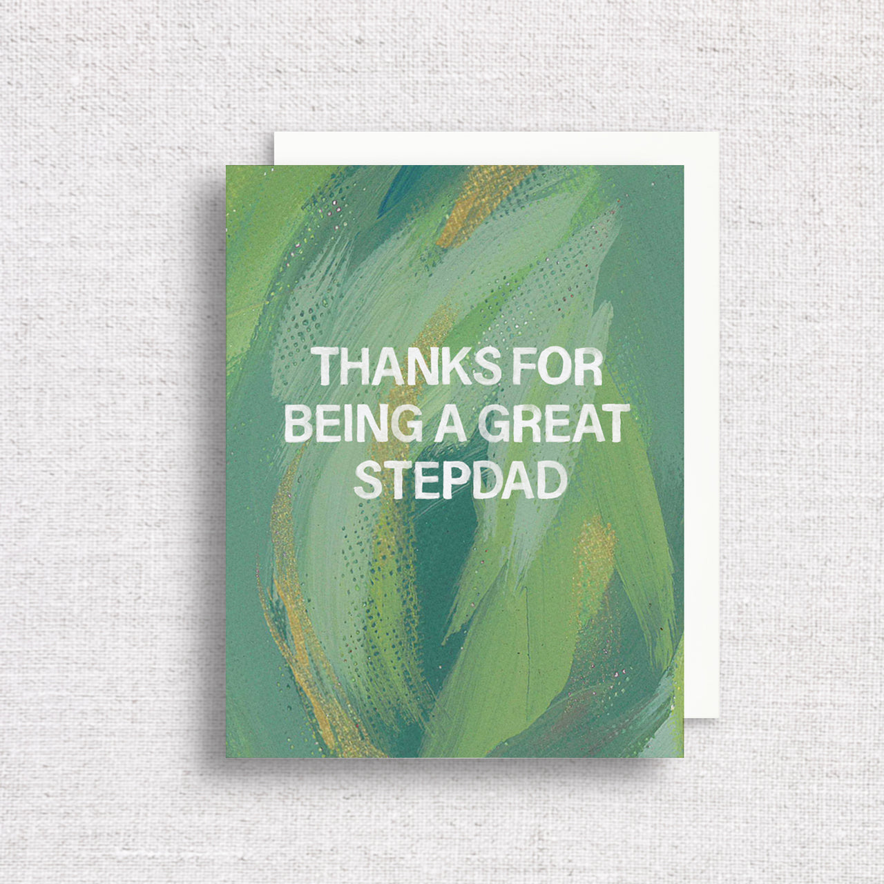 Thanks for Being a Great Stepdad Greeting Card by Gert & Co