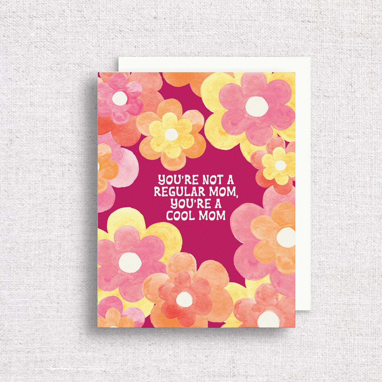 "You're not a regular Mom, you're a cool Mom" Greeting Card by Gert & Co