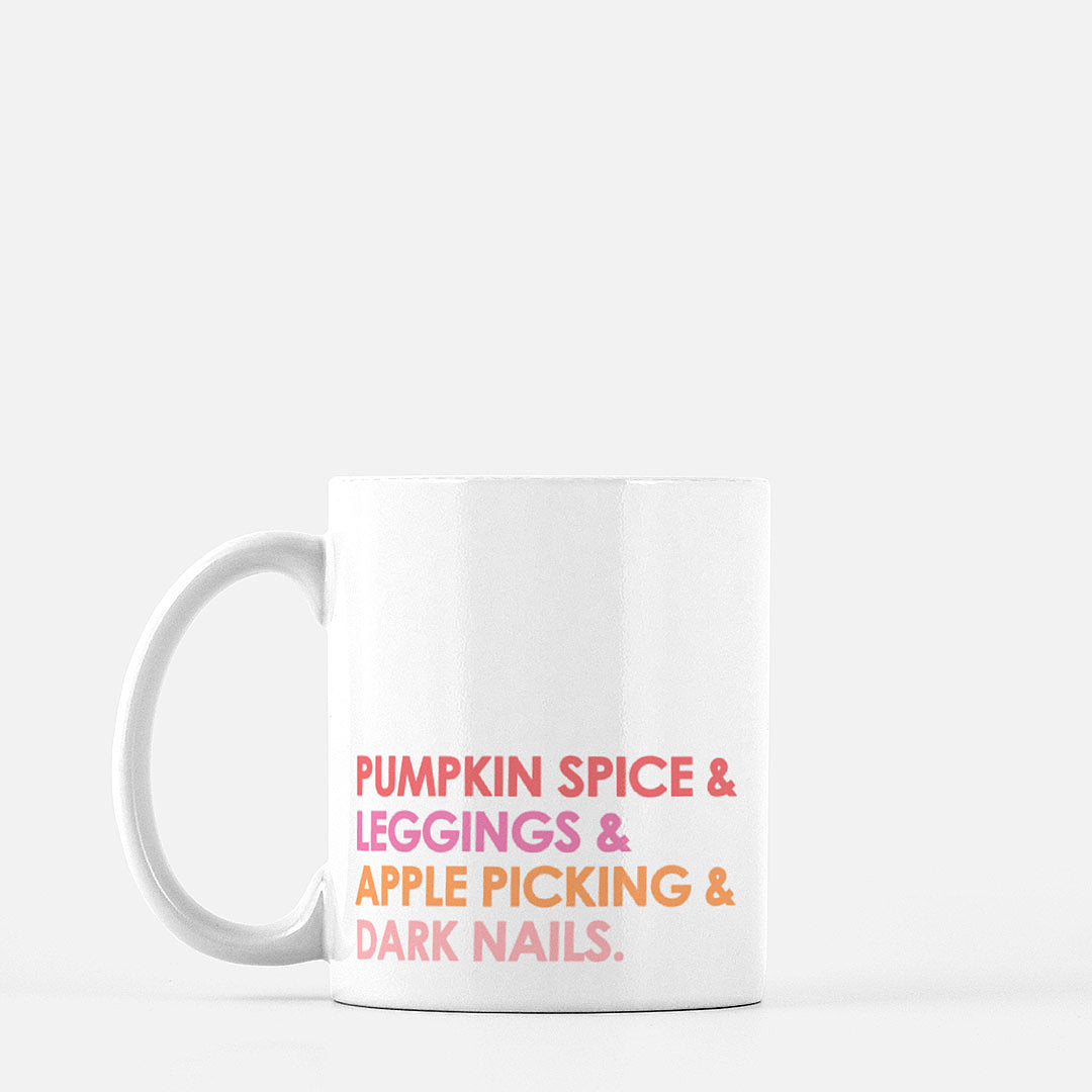 Basic Fall Girl Mug by Gert & Co