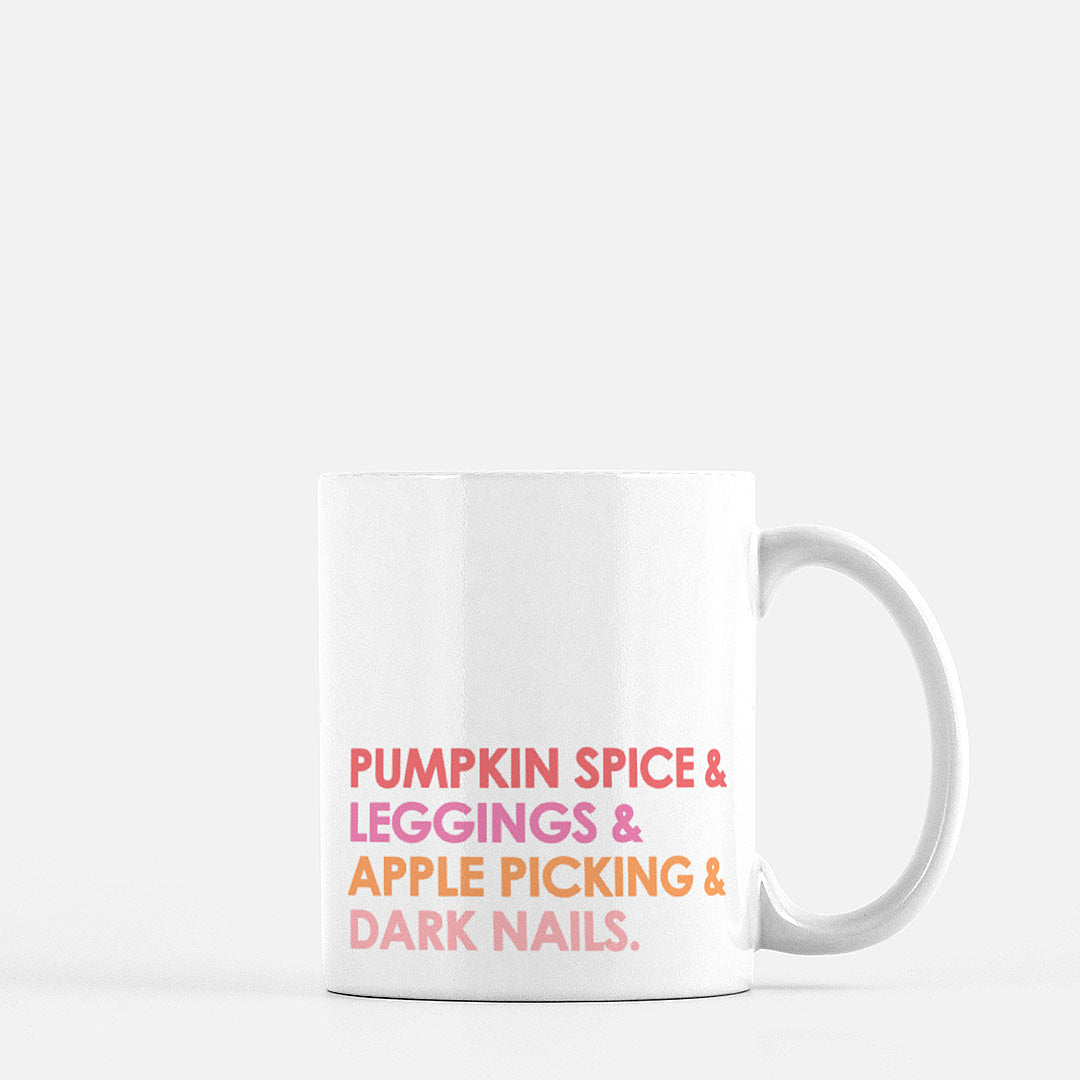 Basic Fall Girl Mug by Gert & Co