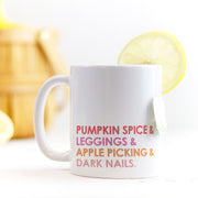 Basic Fall Girl Mug by Gert & Co