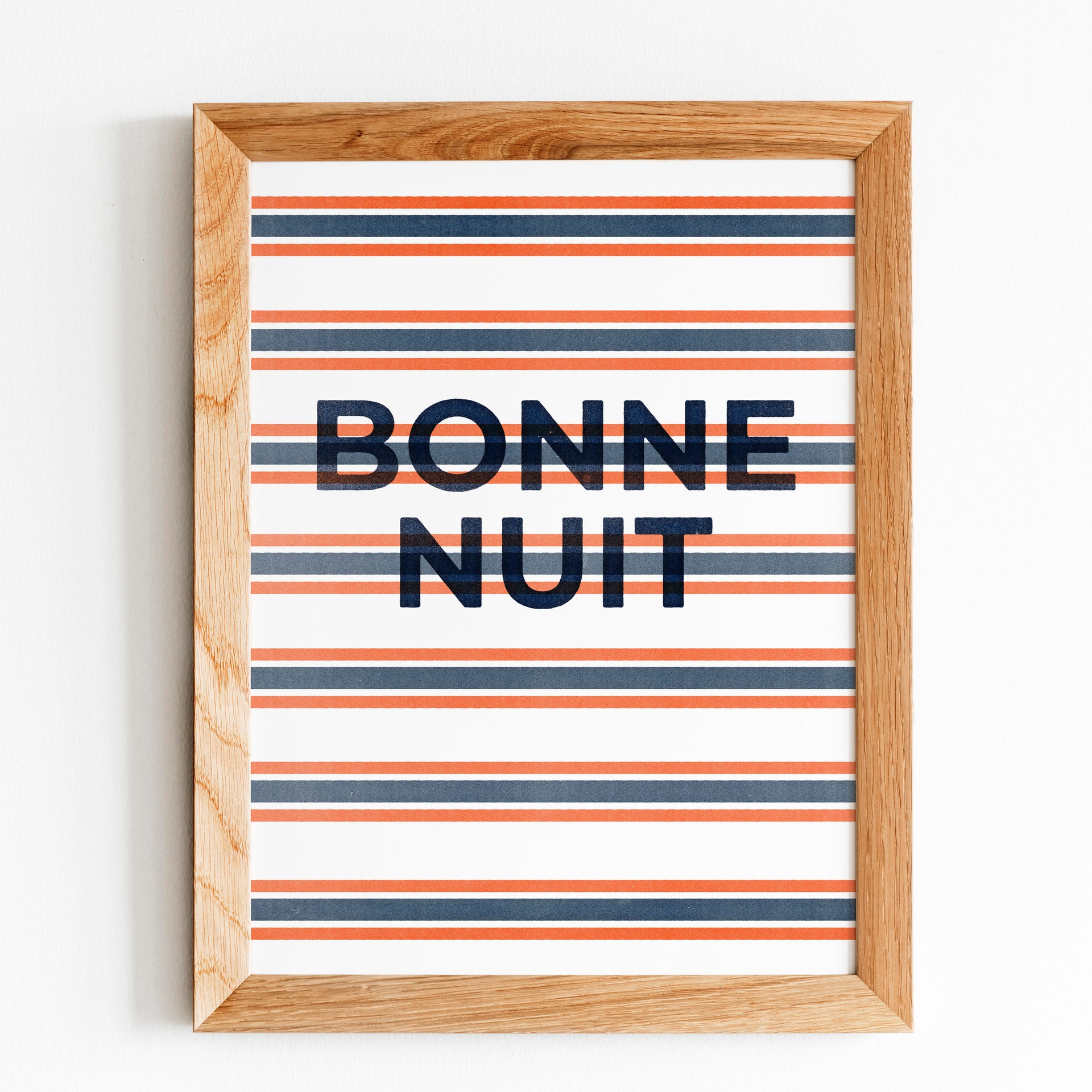 Bonne Nuit' French Print by Gert & Co