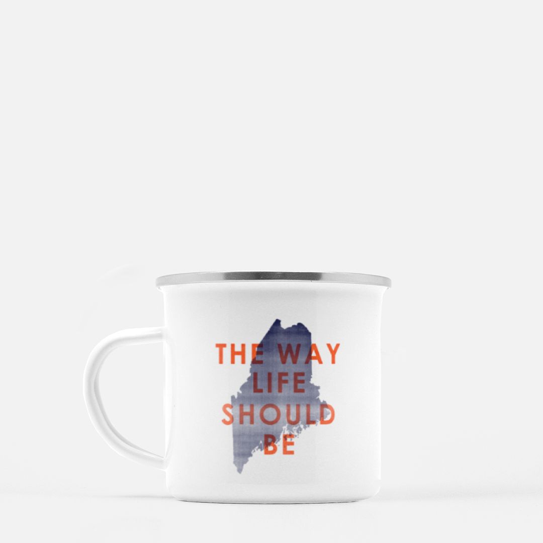 Maine "The Way Life Should Be" Camp Mug by Gert & Co