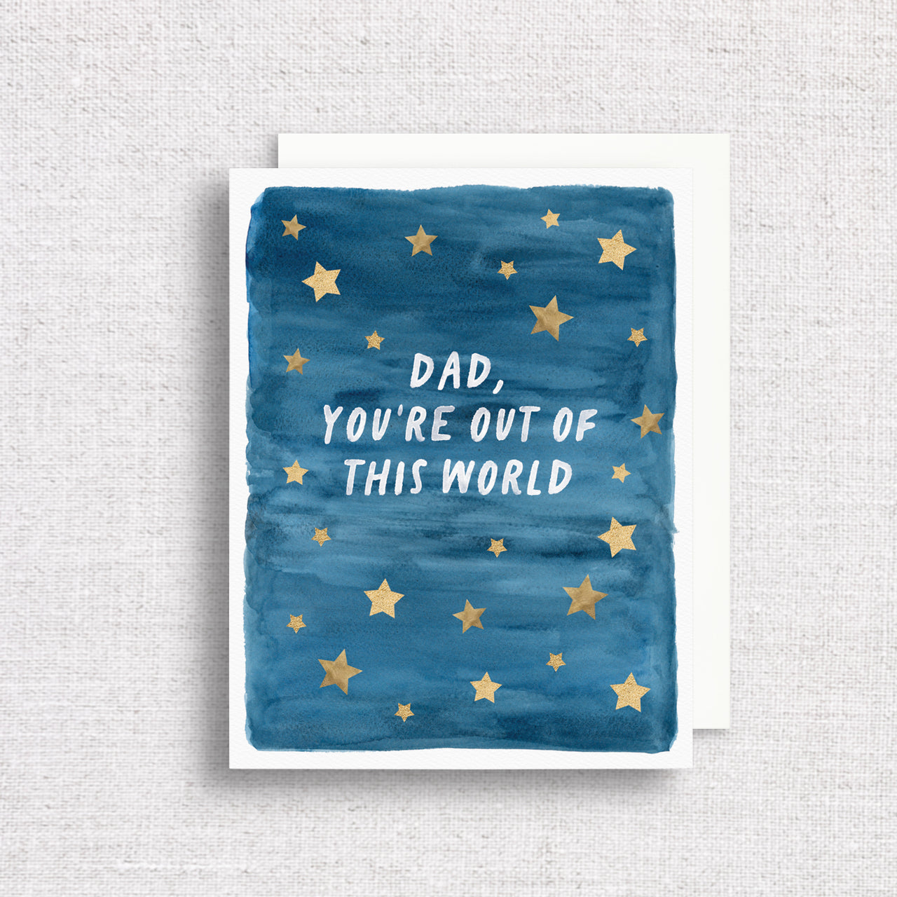 'Dad, You're Out of This World' Greeting Card by Gert & Co