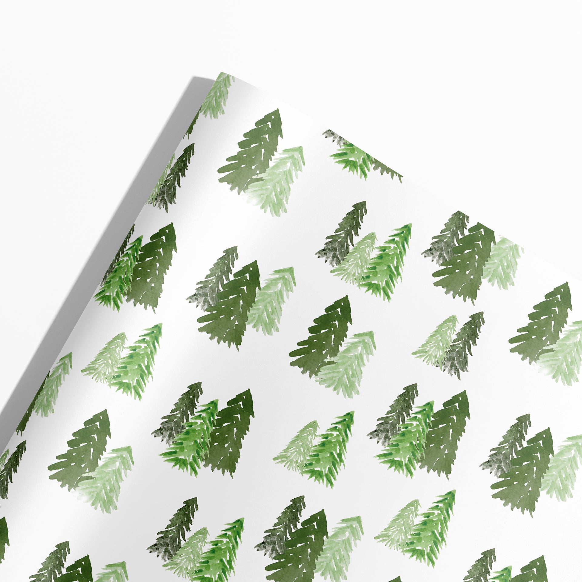 Forest Trees Gift Wrap by Gert & Co