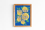 Pucker Up Butter Cup Lemon Print by Gert & Co