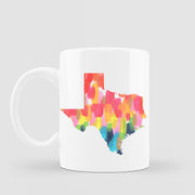 Texas Rainbow Love Coffee Mug