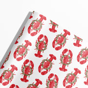 Holiday Lobster Gift Wrap by Gert & Co