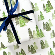 Forest Trees Gift Wrap by gert and co