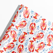 Lobsters in the Surf Gift Wrap by Gert & Co