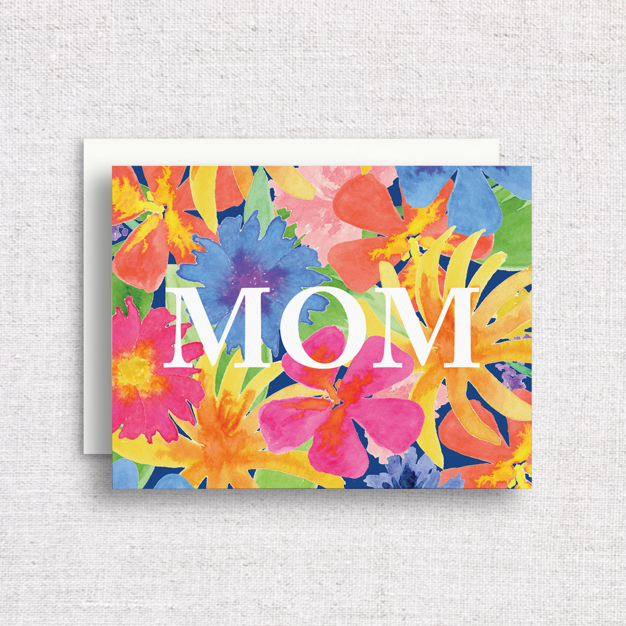 'Mom' Wildflowers Greeting Card by Gert & Co