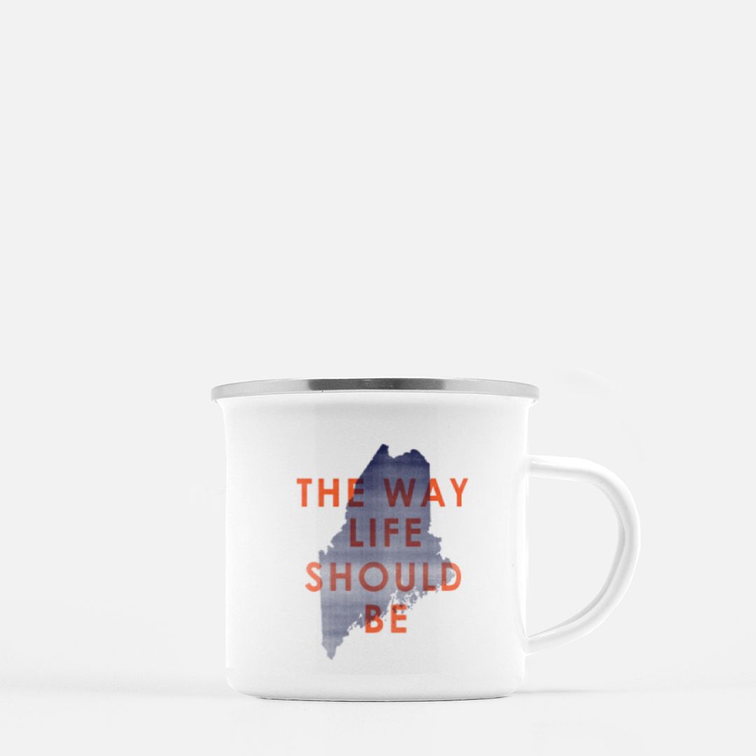 Maine "The Way Life Should Be" Camp Mug by Gert & Co