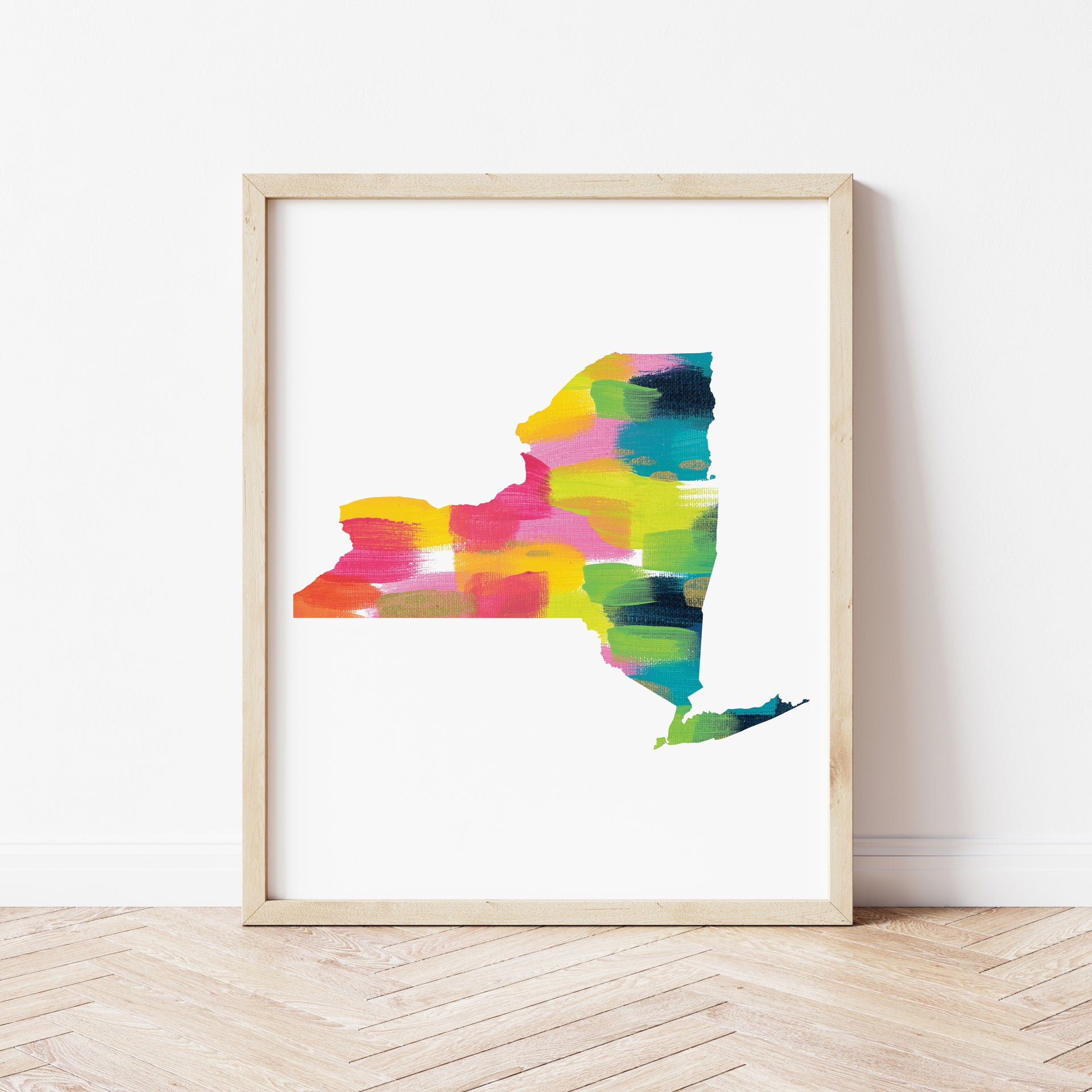 Rainbow New York Art Print by Gert and CO