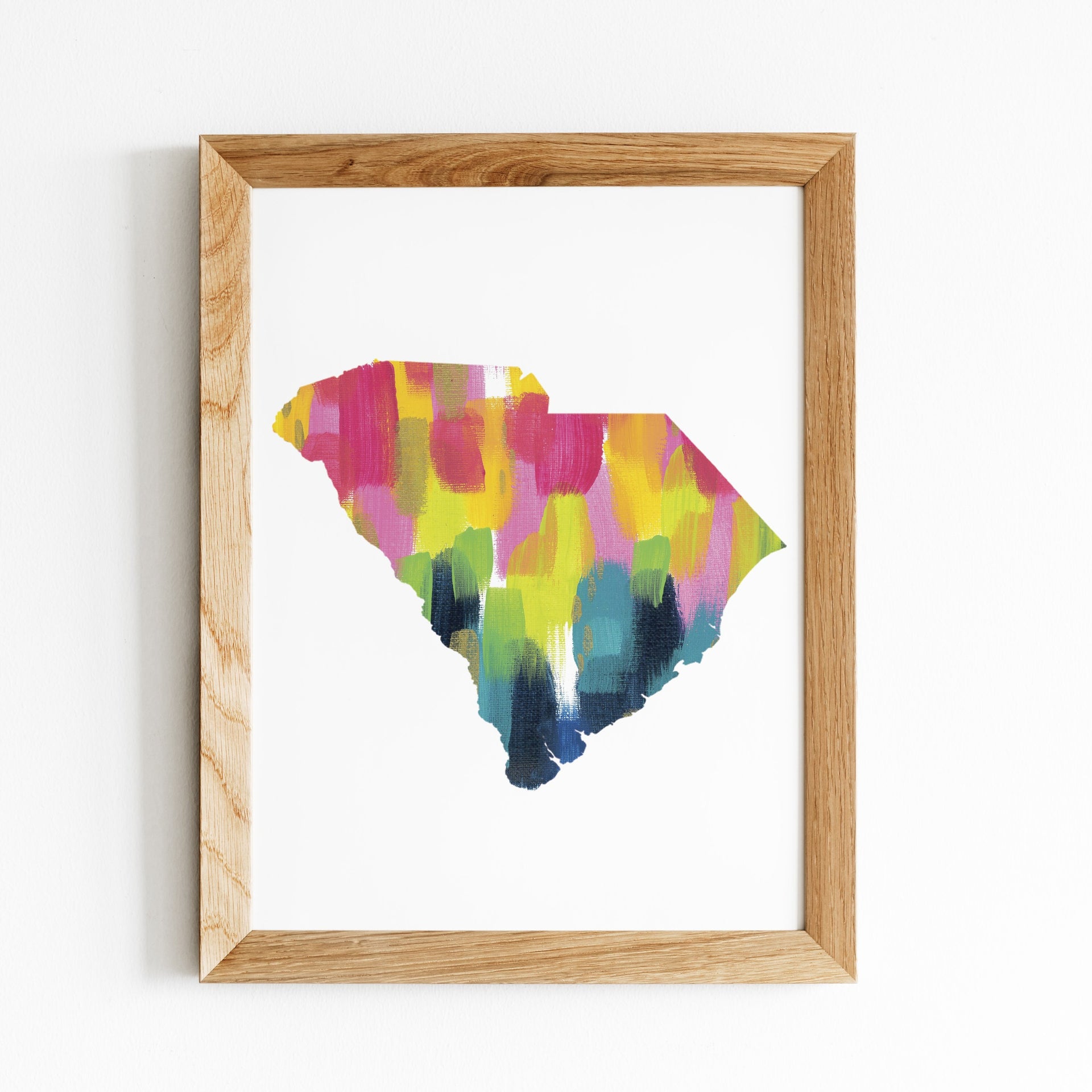 South Carolina Rainbow State Pride Print by Gert & Co