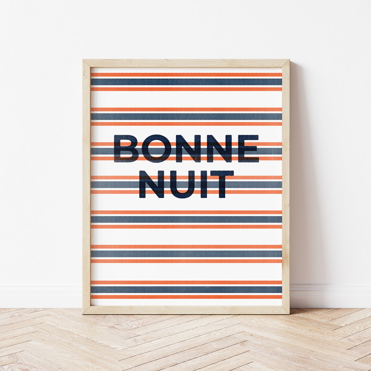 Bonne Nuit Art Print by Gert and Co