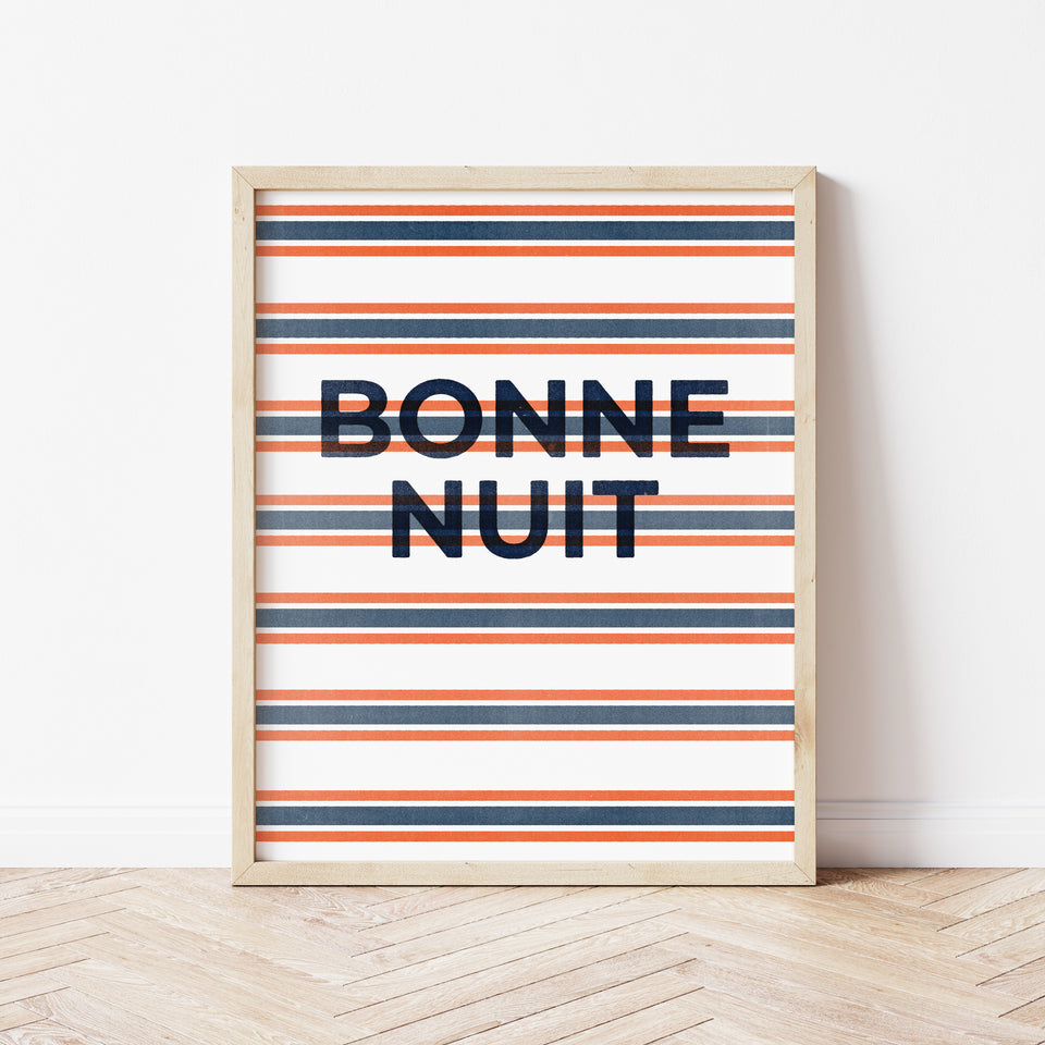 'Bonne Nuit' French Print by Gert &amp; Co