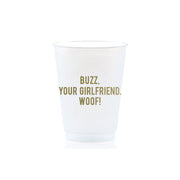 Buzz Your Girlfriend Holiday Party Cups